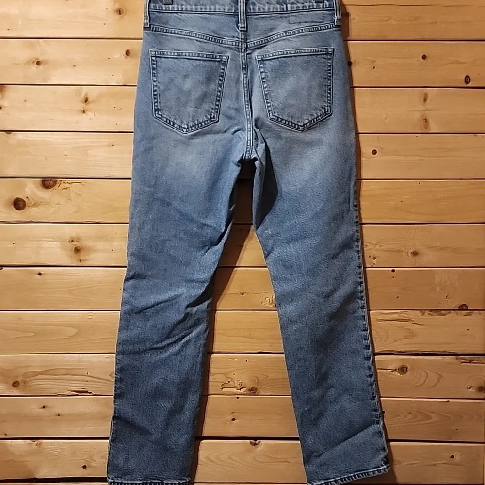Womens J.Crew Jeans Size 26 RE-96-IDG Inseam 28in Straight Leg Cotton